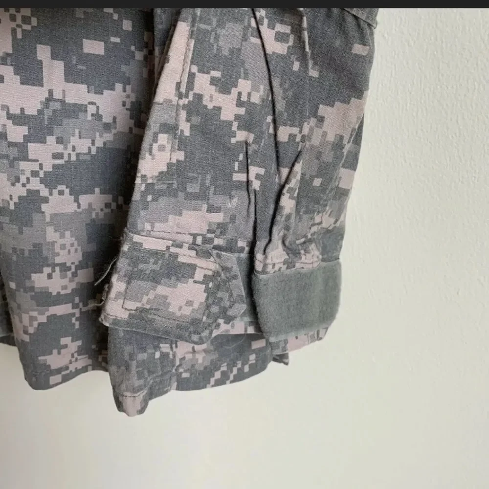 Army Coat Camo Jacket Size Medium Combat Uniform Camouflage Military